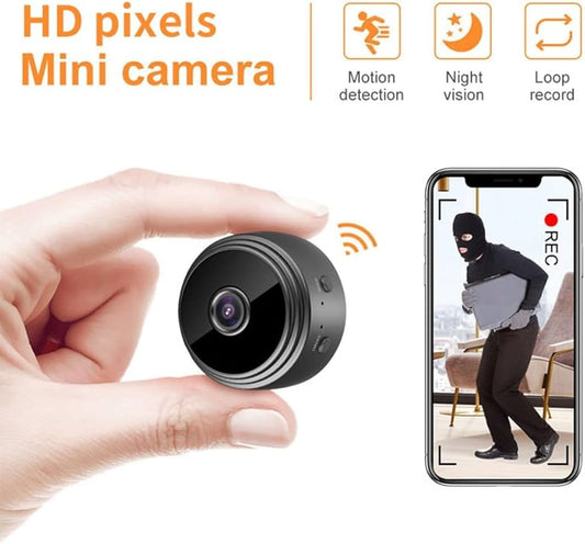 MINI CAMARA A9 1080p Inalámbrica Wifi Smart Home Vigilancia (200 UND X CAJA)