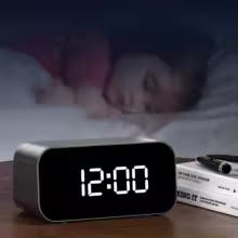 Mini Cámara Espía Reloj de Seguridad Oculta WIFI 1080P Detector