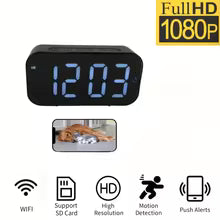 Mini Cámara Espía Reloj de Seguridad Oculta WIFI 1080P Detector