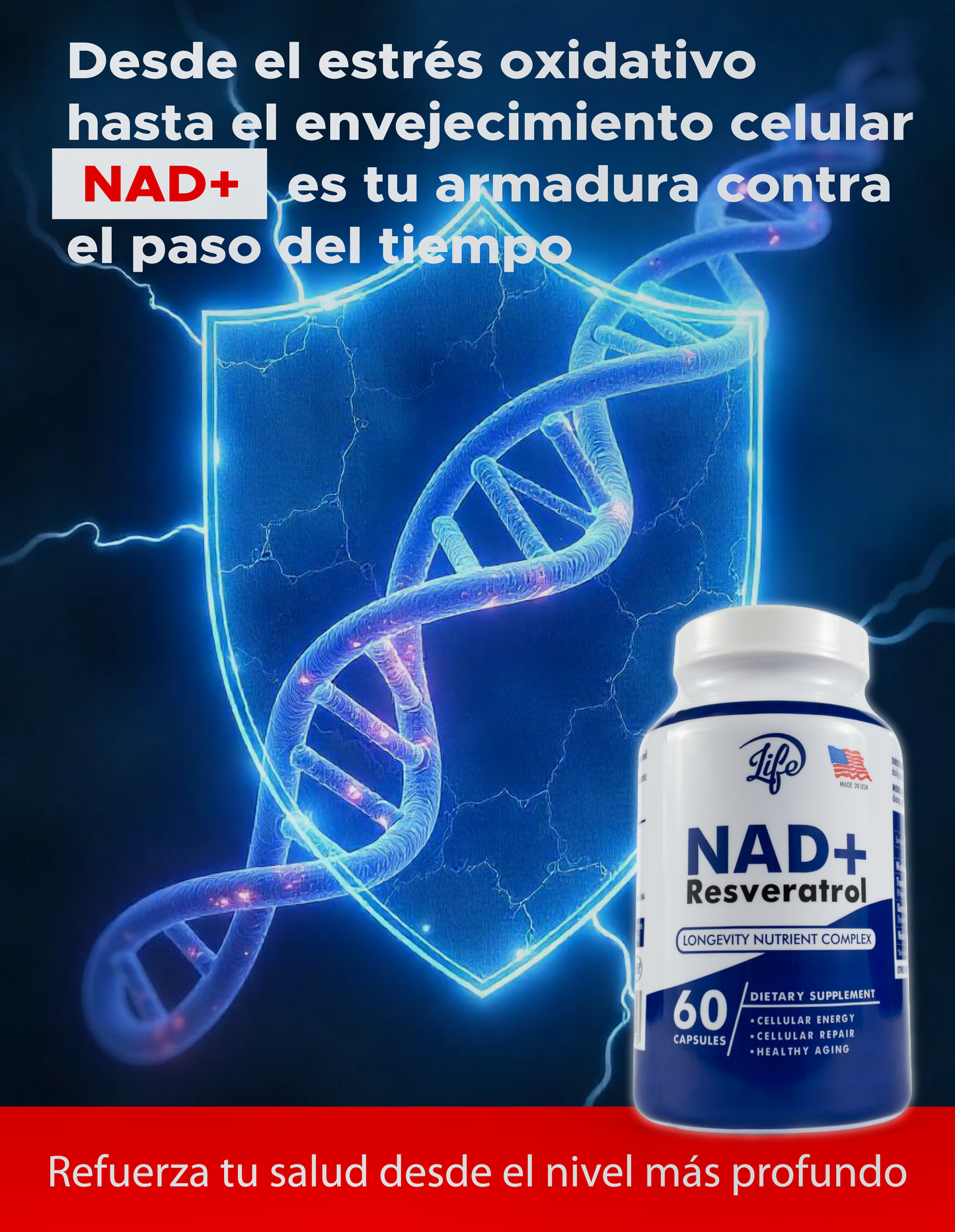 NAD + Resveratrol