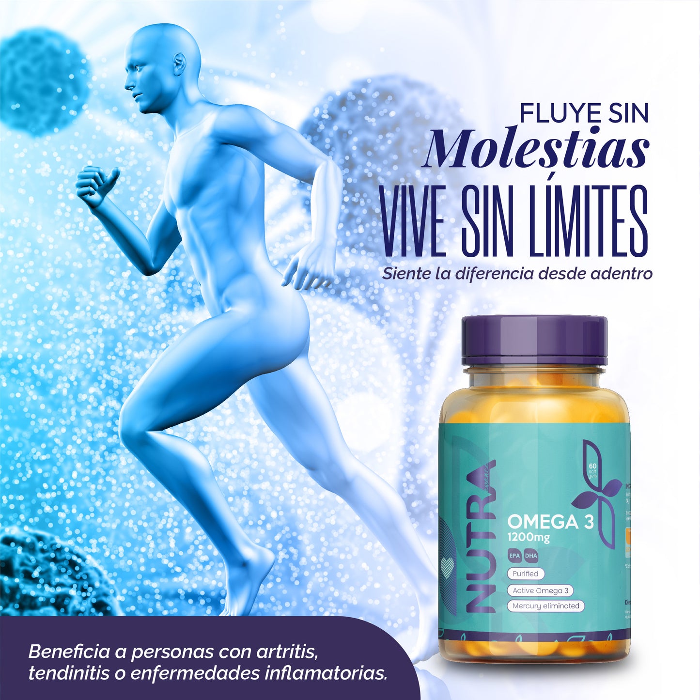 OMEGA 3 1200 MG X 60 CAPSULAS