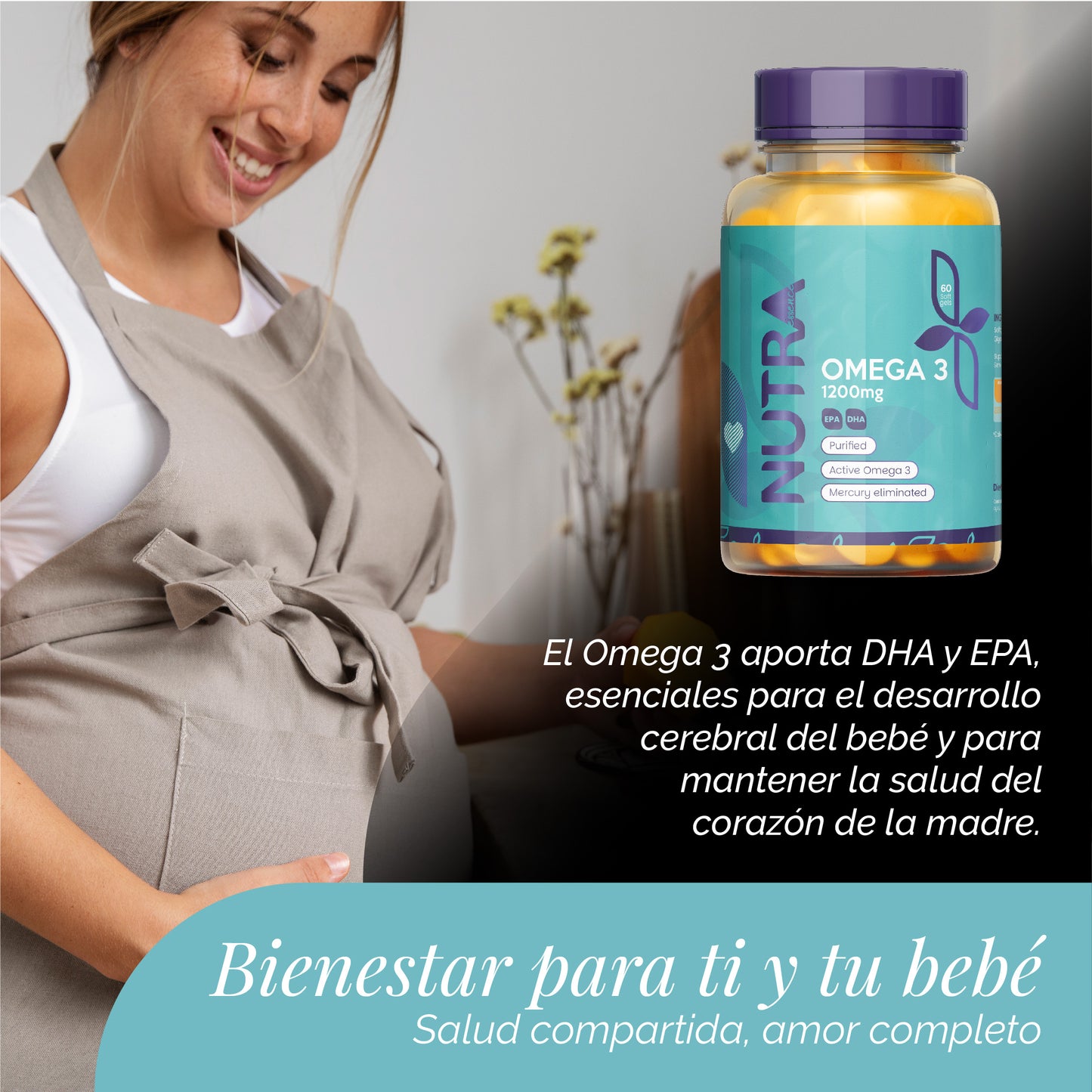 OMEGA 3 1200 MG X 60 CAPSULAS