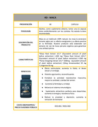 MACA 60 CAPSULAS