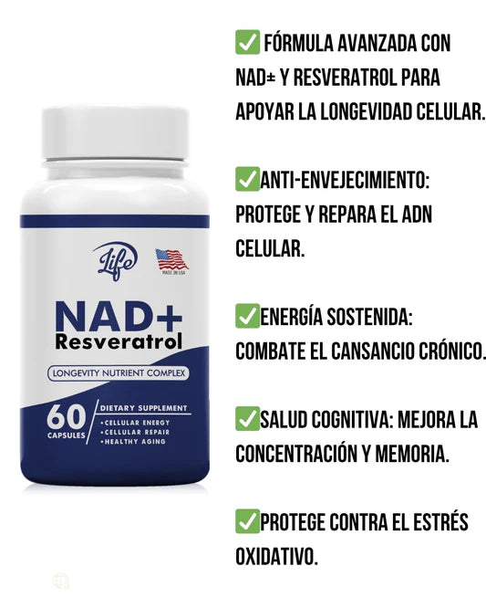 NAD + Resveratrol
