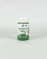 ASHAWAGANDA (GINSENG INDIO) + B12 X 90 CAPSULAS